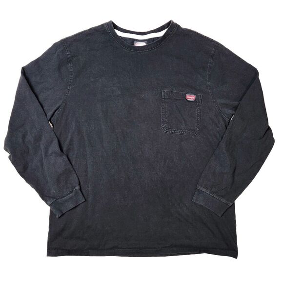 Wrangler Workwear Shirt Men XL Long Sleeve Chore Western Utility Laborer Outdoor - Picture 1 of 7